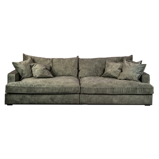 Andora velour sofa